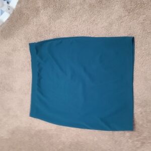 Elegant Teal Skirt
